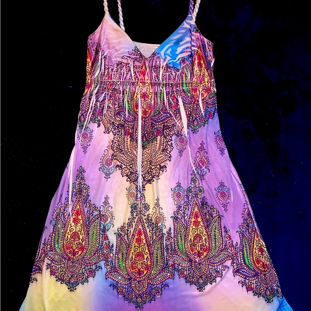 S-Twelve Sparkly Summer Dress